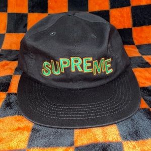 NEON EMBROIDERED STRAP BACK CAP